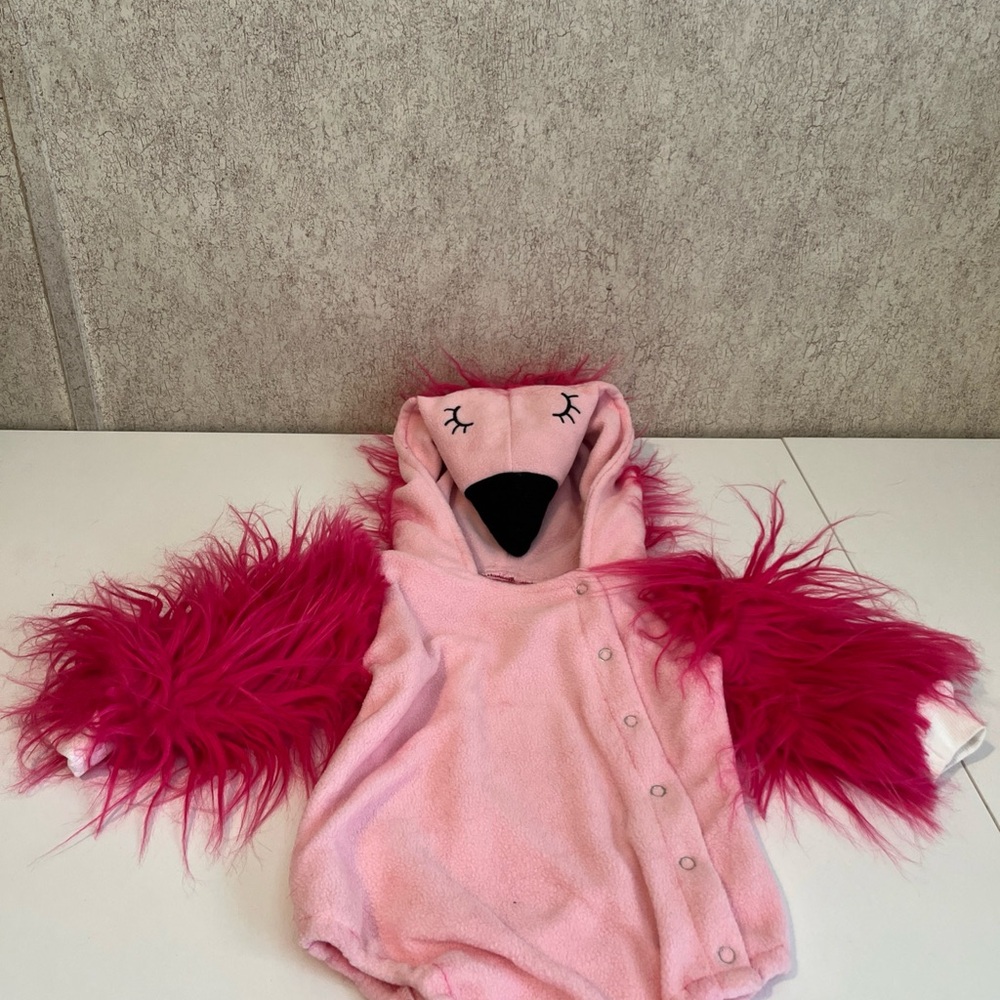Pink Flamingo Costume for Kids 12-24 months